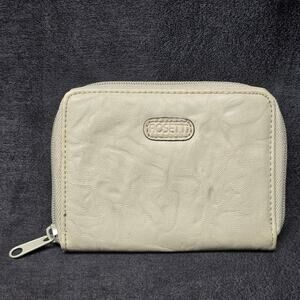 Rosetti Cream Mini Wallet Change Purse